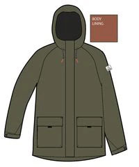 Baltic Insulated Jacket - Khaki - Image 6