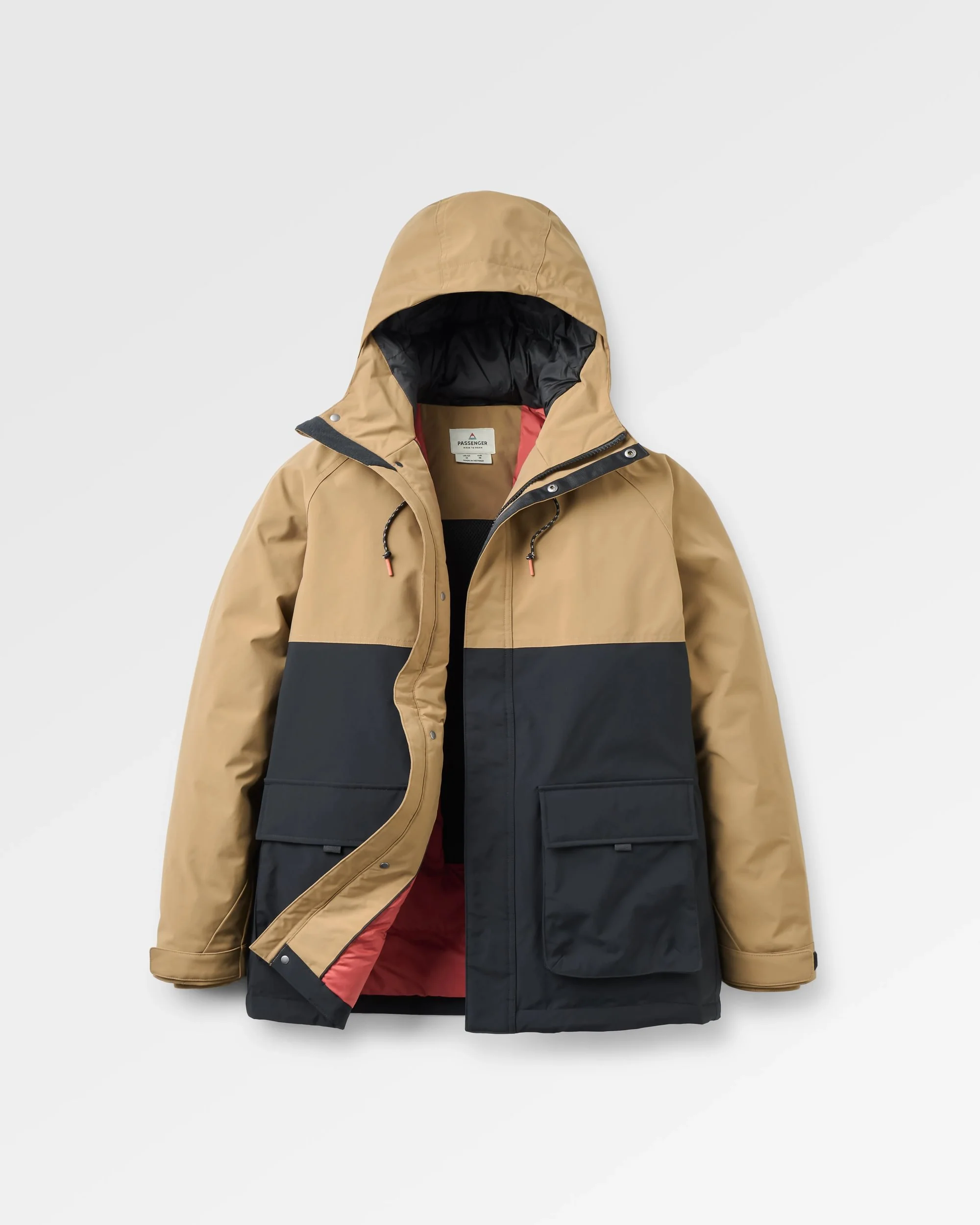 Baltic Insulated Parka - Caramel/Black - Image 2