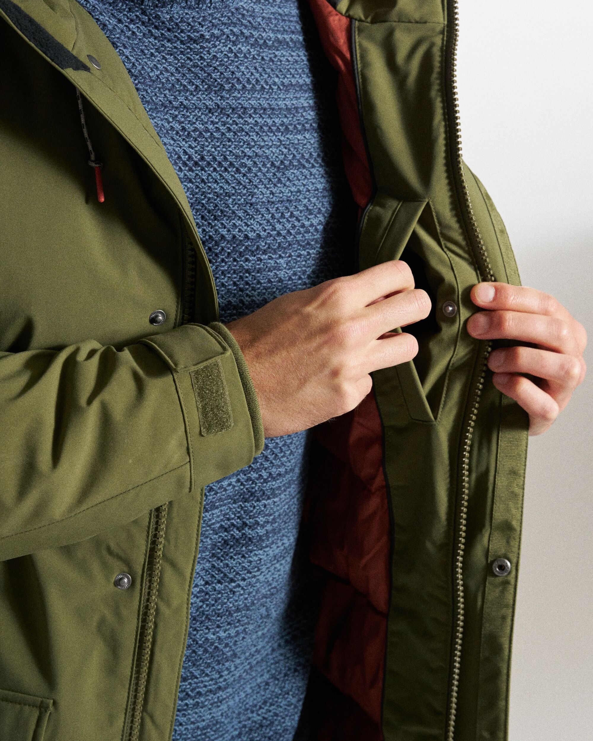 Baltic Insulated Parka - Khaki - Image 10