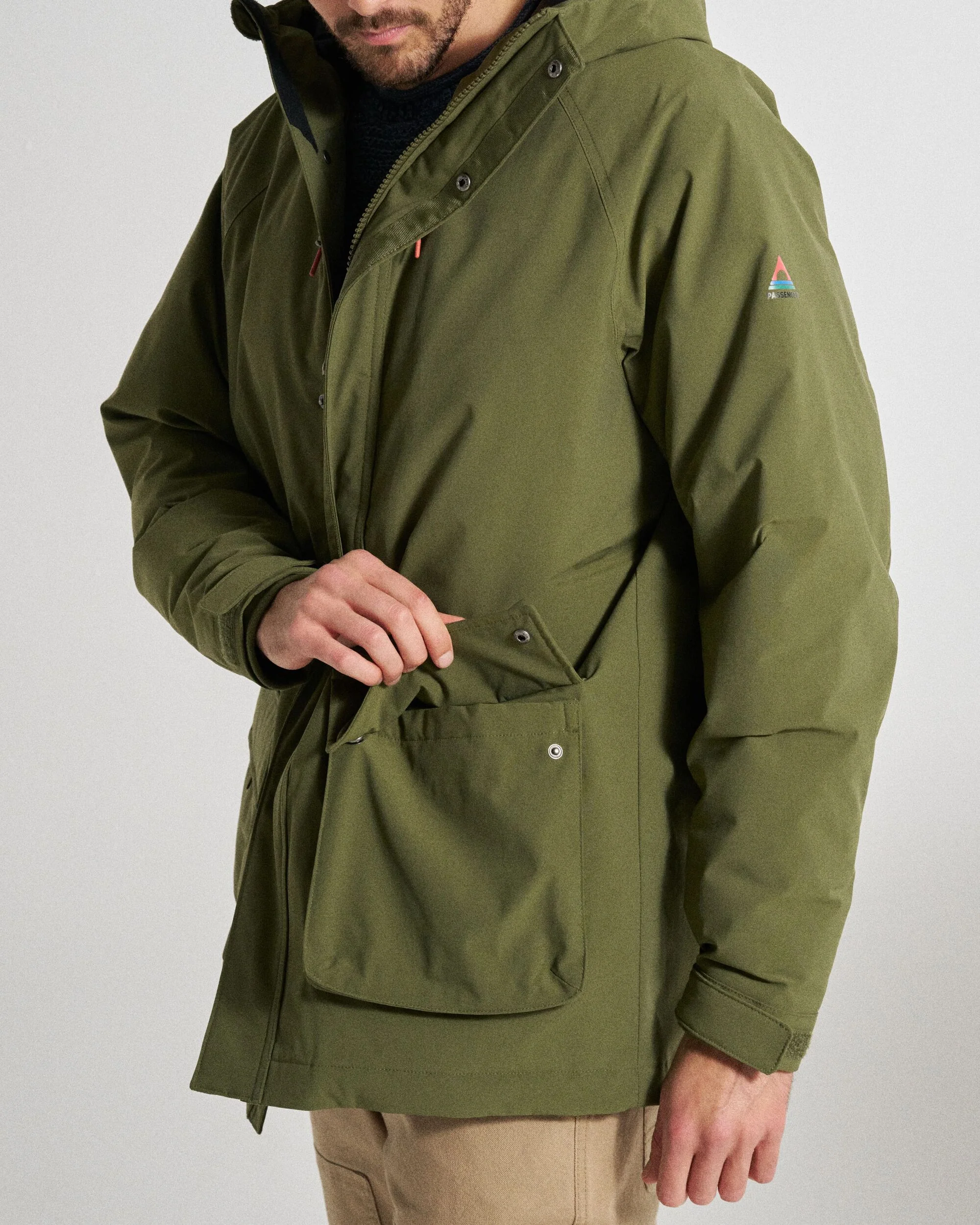 Baltic Insulated Parka - Khaki - Image 7