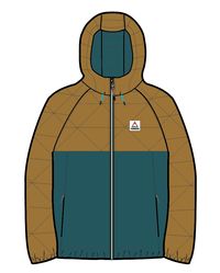 Base Thermore® Insulated Jacket - Dusty Ochre/ Corsair Blue - Image 14