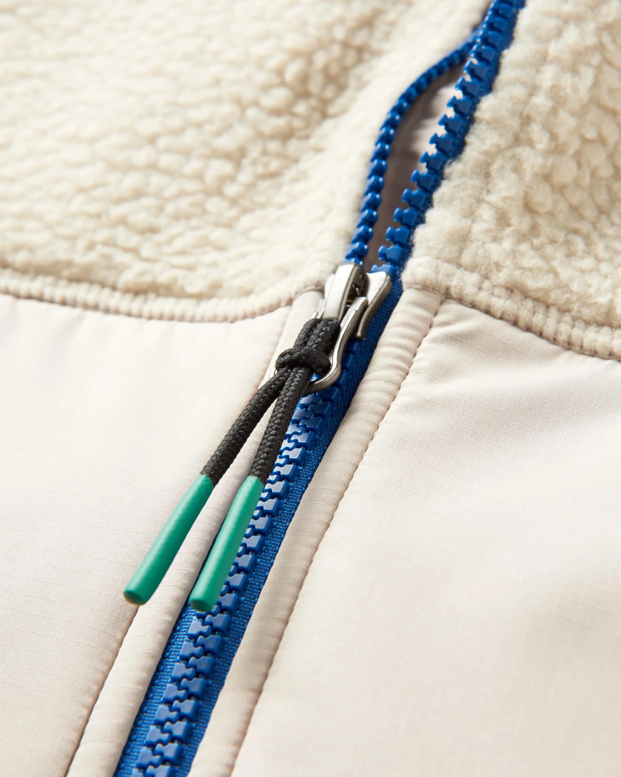 Beebalm Sherpa Fleece Vest - Oatmeal - Image 9
