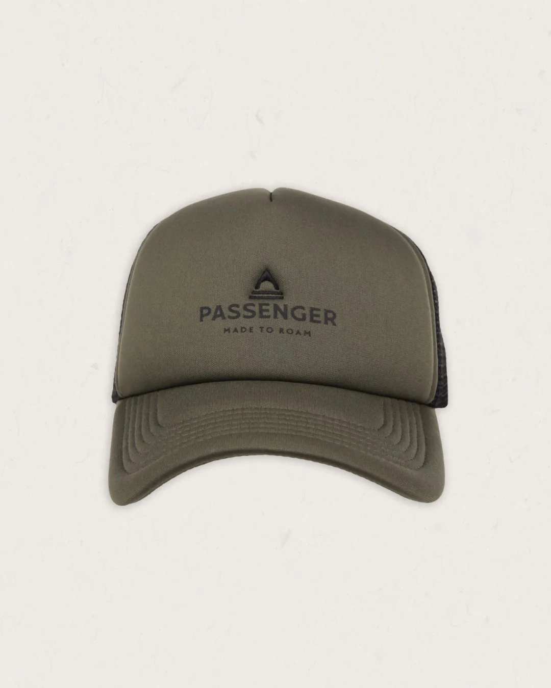 Beechey Snapback Trucker Cap - Khaki - Image 4