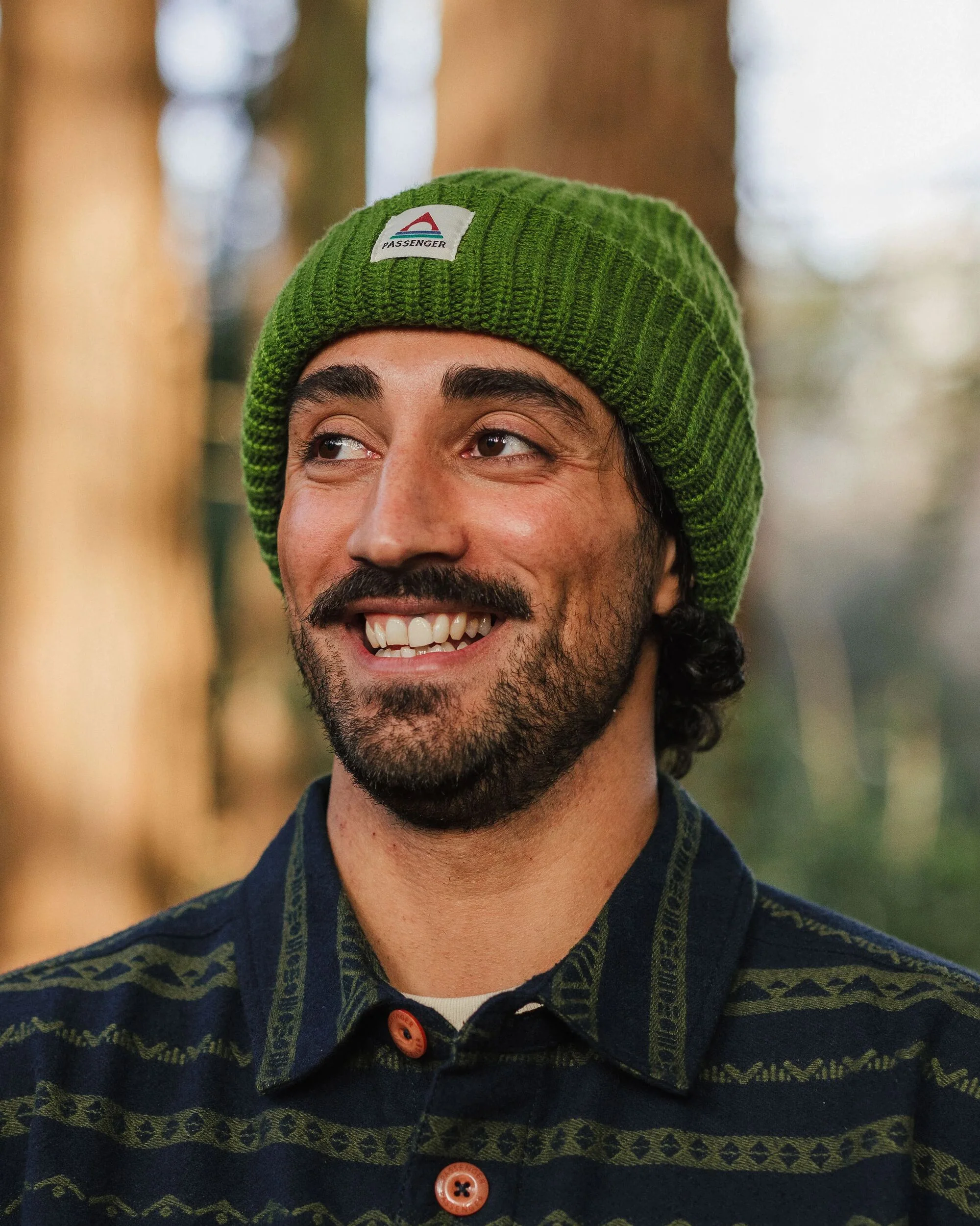Beechwood Fleece Lined Beanie - Khaki - Image 4
