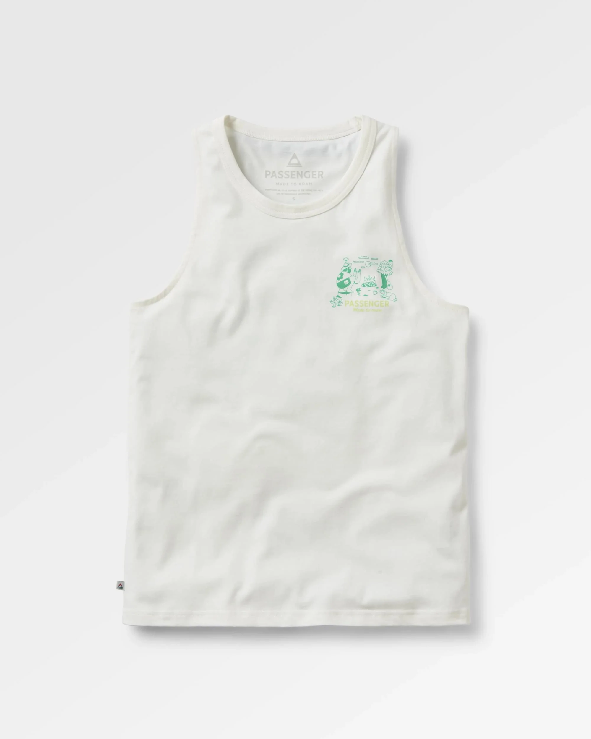 Better Outside Organic Cotton Vest - Marshmallow - Image 5