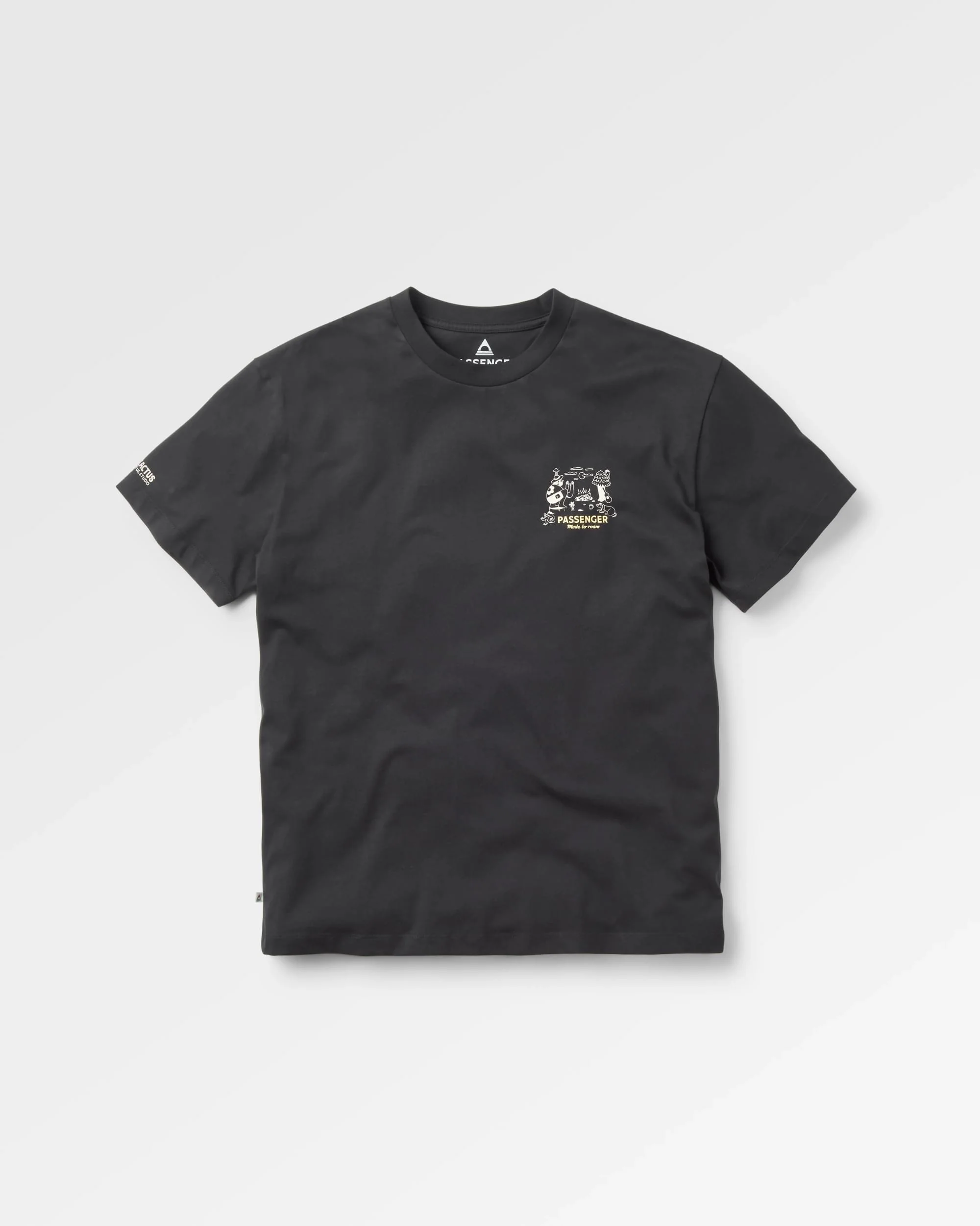 Better Outside Organic Relaxed Fit T-Shirt - Black - Image 6