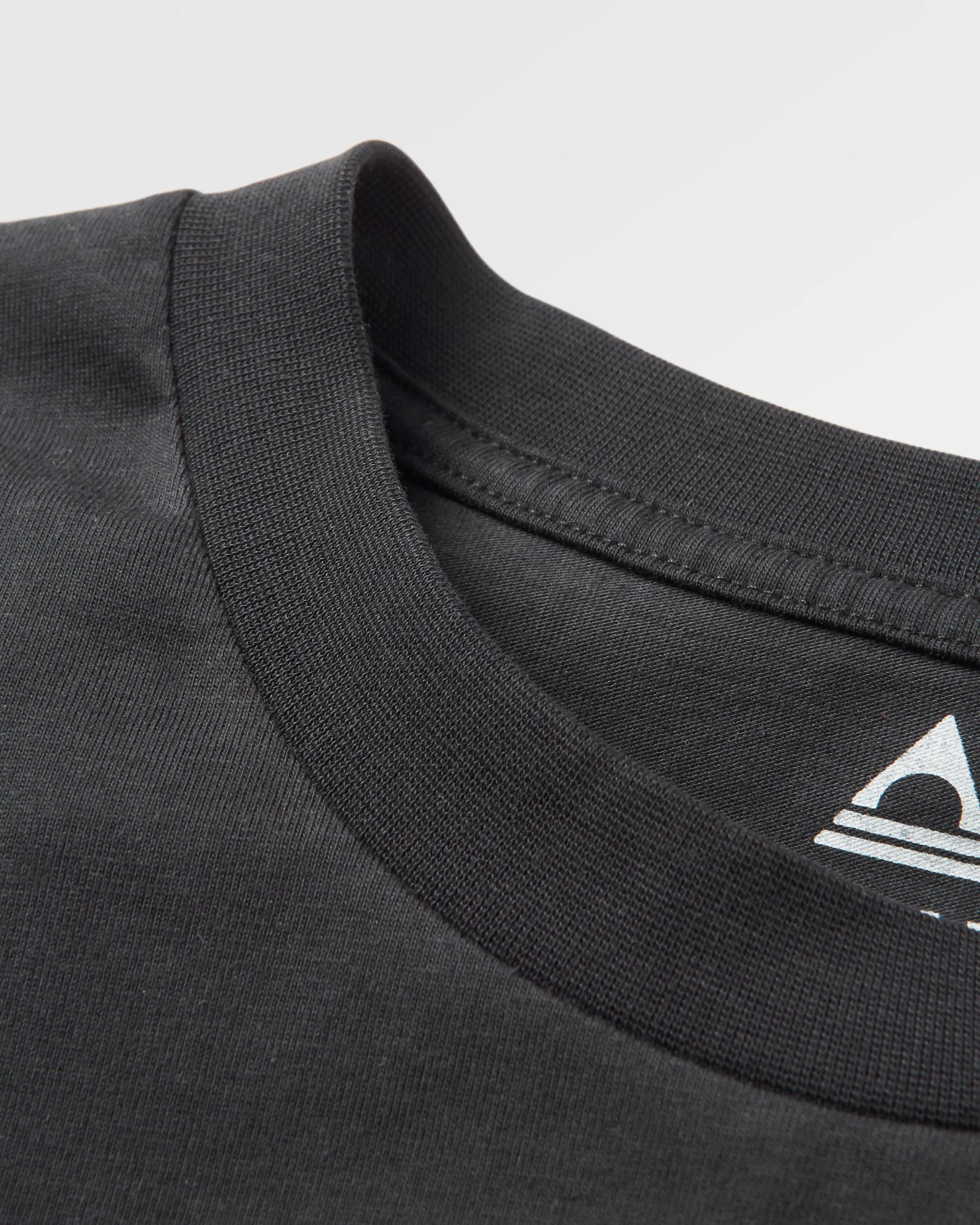 Better Outside Organic Relaxed Fit T-Shirt - Black - Image 8