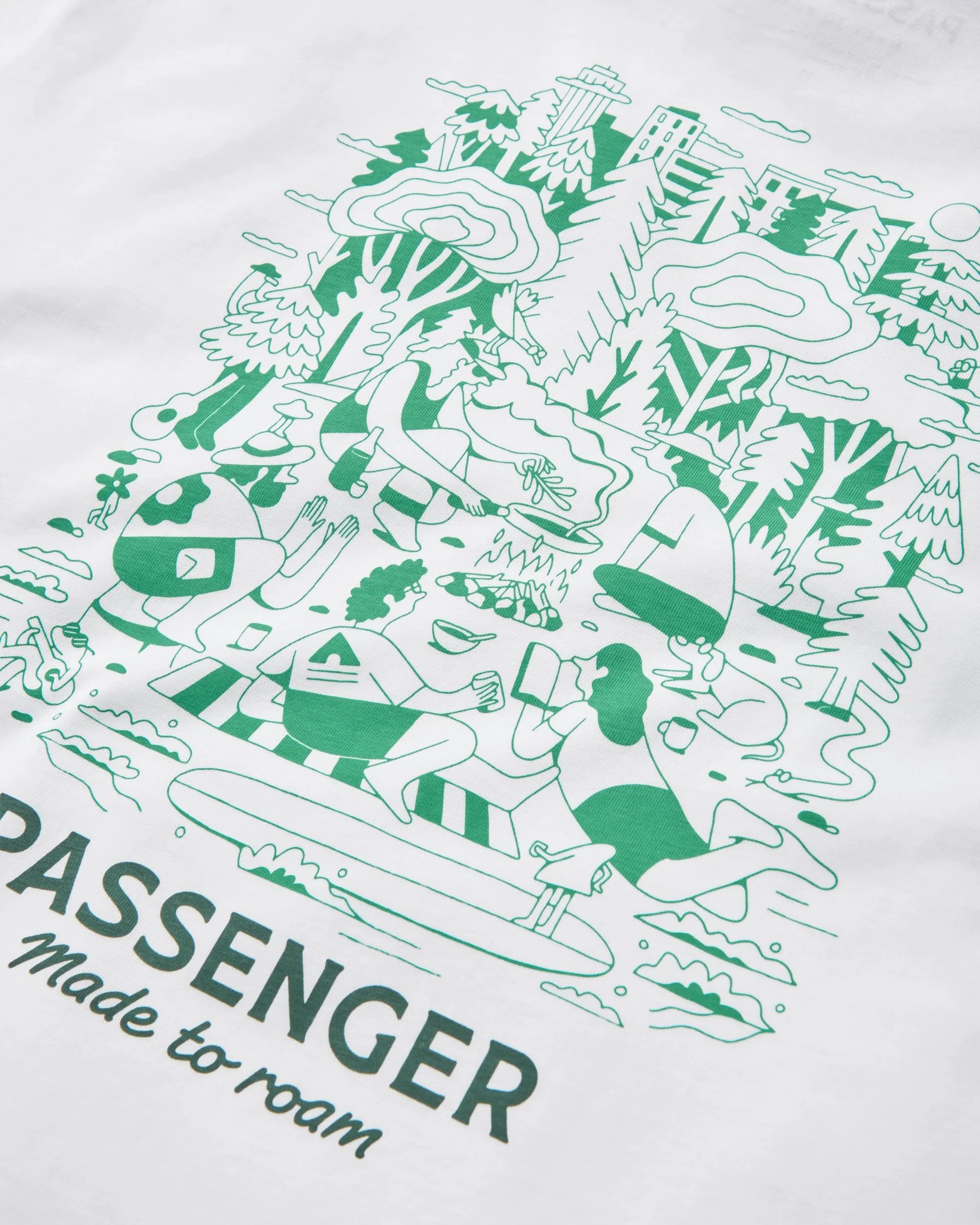 Better Outside Organic Relaxed Fit T-Shirt - White - Image 10