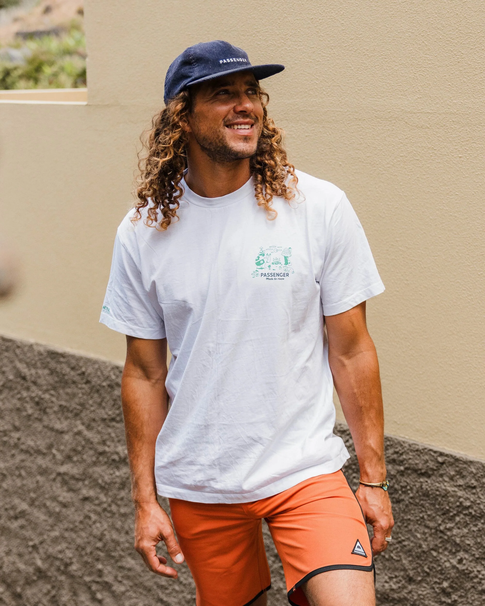 Better Outside Organic Relaxed Fit T-Shirt - White - Image 4