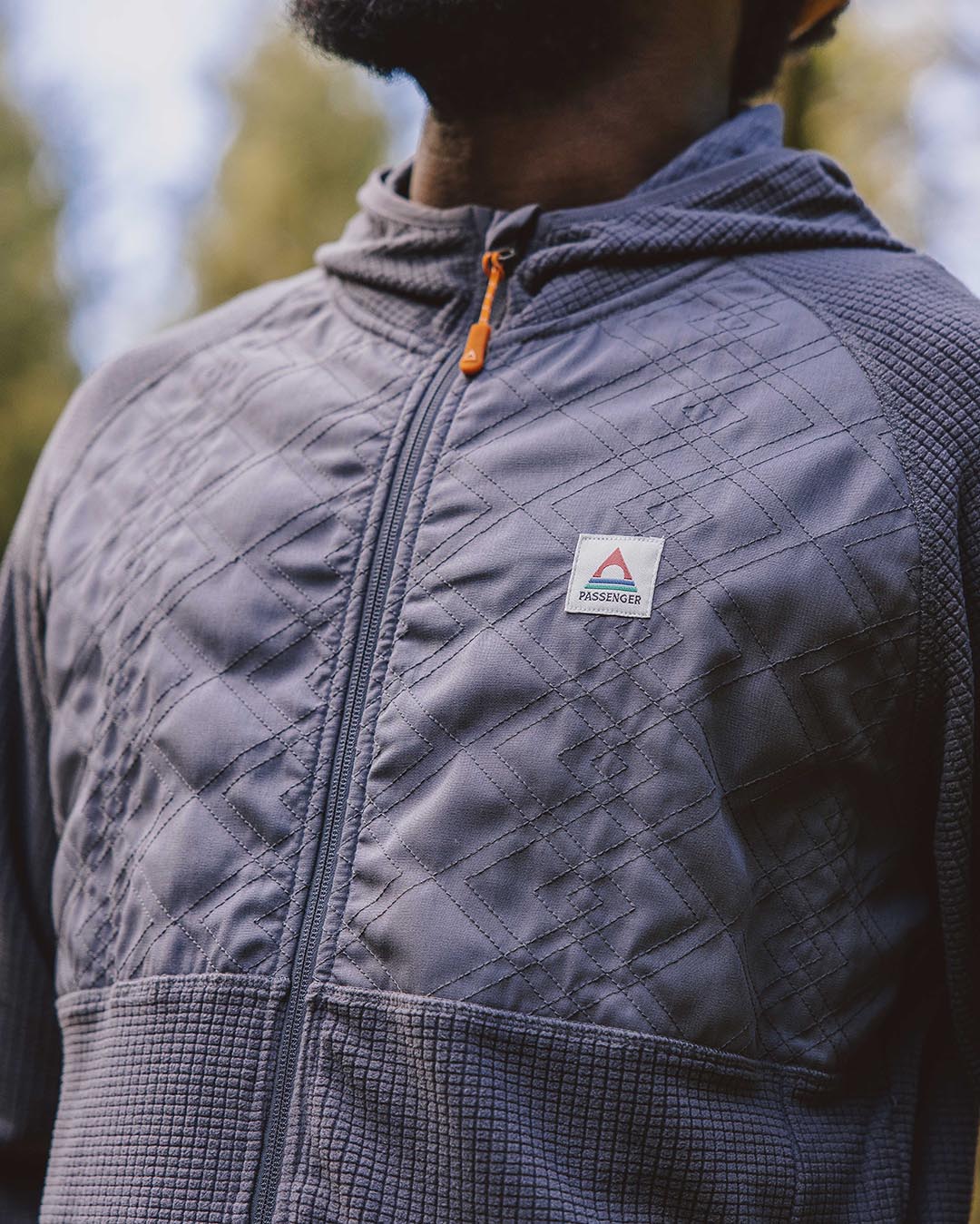 Beyond Full Zip Fleece - Charcoal - Image 2