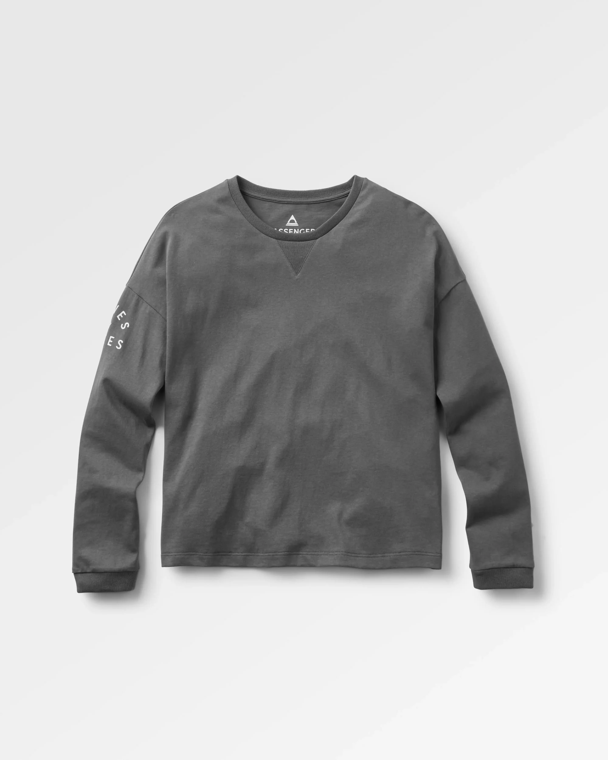 Big Leaf LS T-Shirt - Faded Black - Image 2