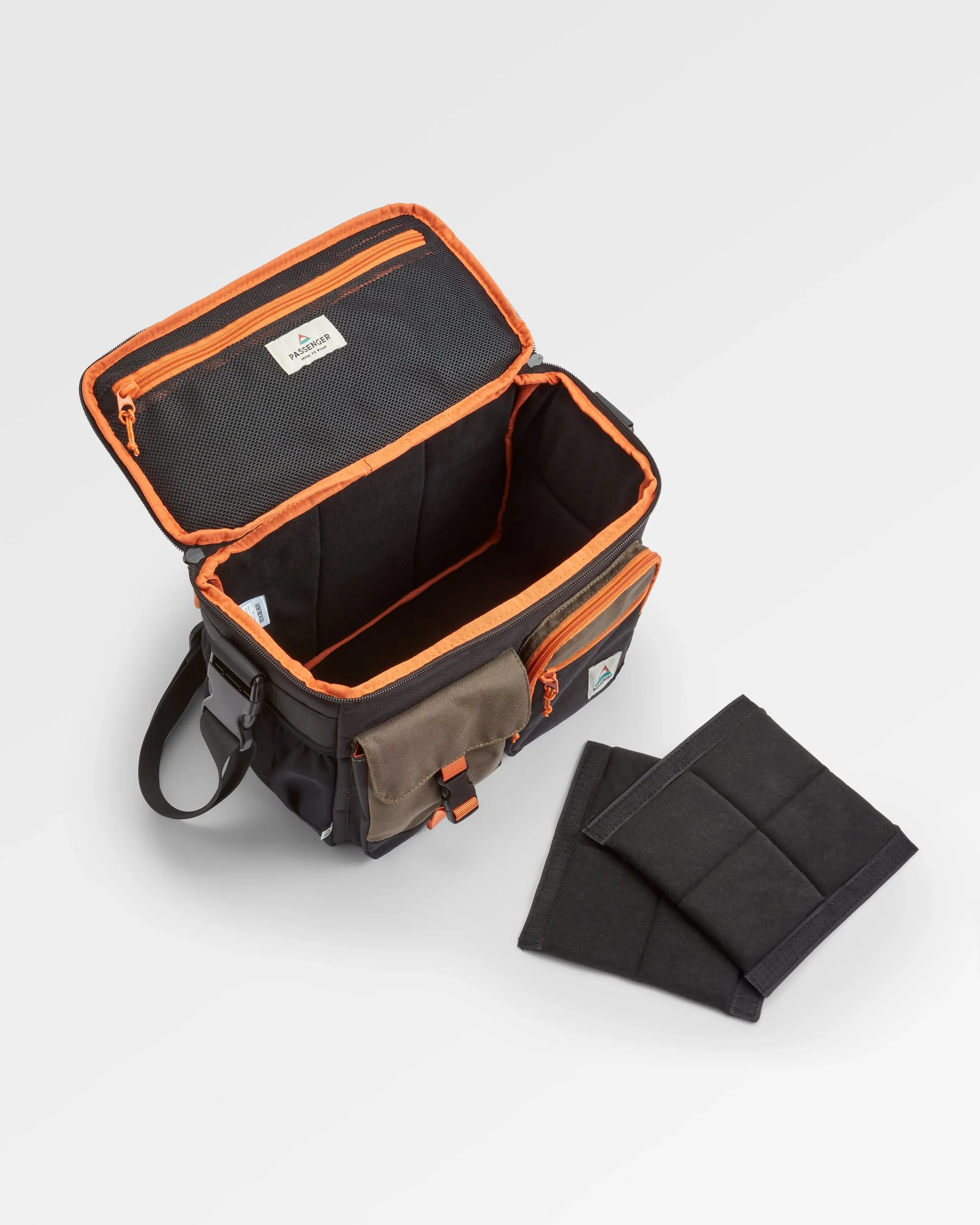 Boondocker Camera Bag - True Black/ Khaki - Image 8