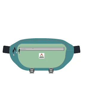 Boondocker Hip Pack - Mediterranean/ Ocean Teal - Image 8