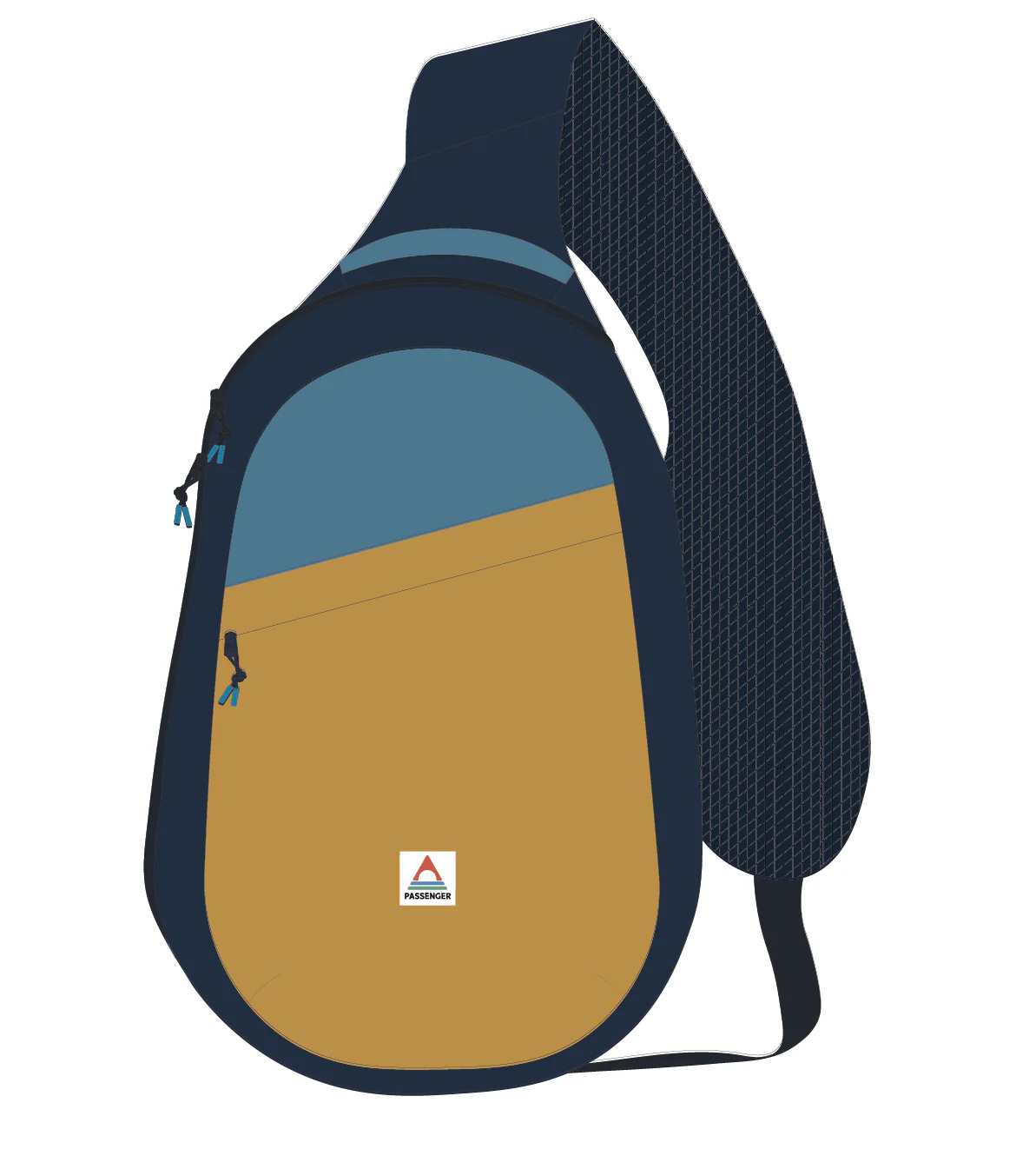 Boondocker Sling 8L - Honey/Dark Denim/Rich Navy - Image 12