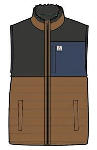 Born Explorer Polar-Lined Sherpa Vest - Black - Image 10