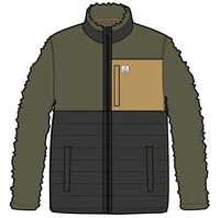 Born Explorer Polar-Lined Sherpa Fleece - Khaki - Image 8