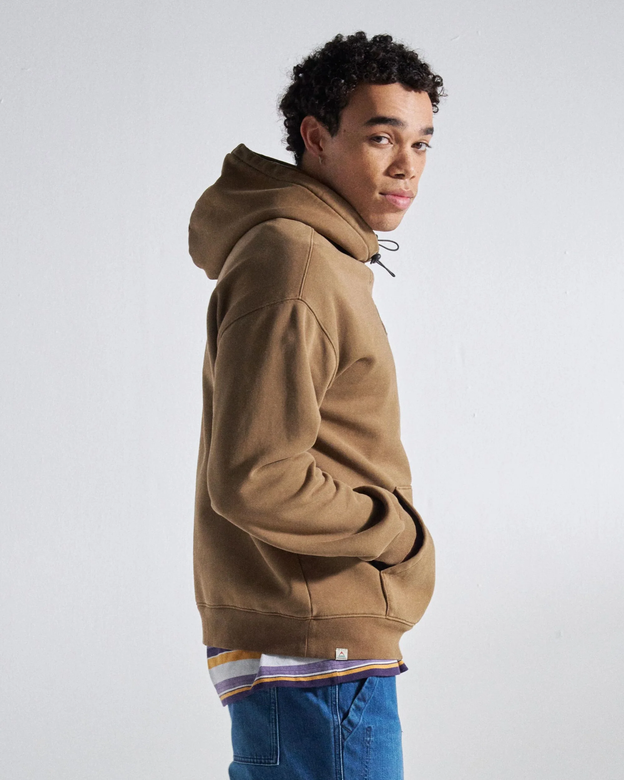 Boundless Relaxed Fit Hoodie - Caramel Brown - Image 5