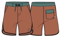 Breaks Boardshort - Burnt Orange - Image 14