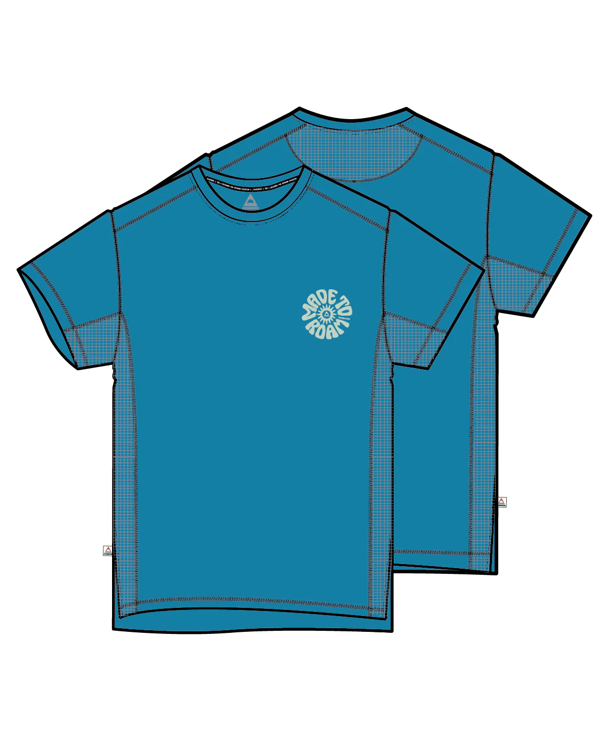 Breeze DriRelease® Trail Men's T-Shirt - Bluejay - Image 9