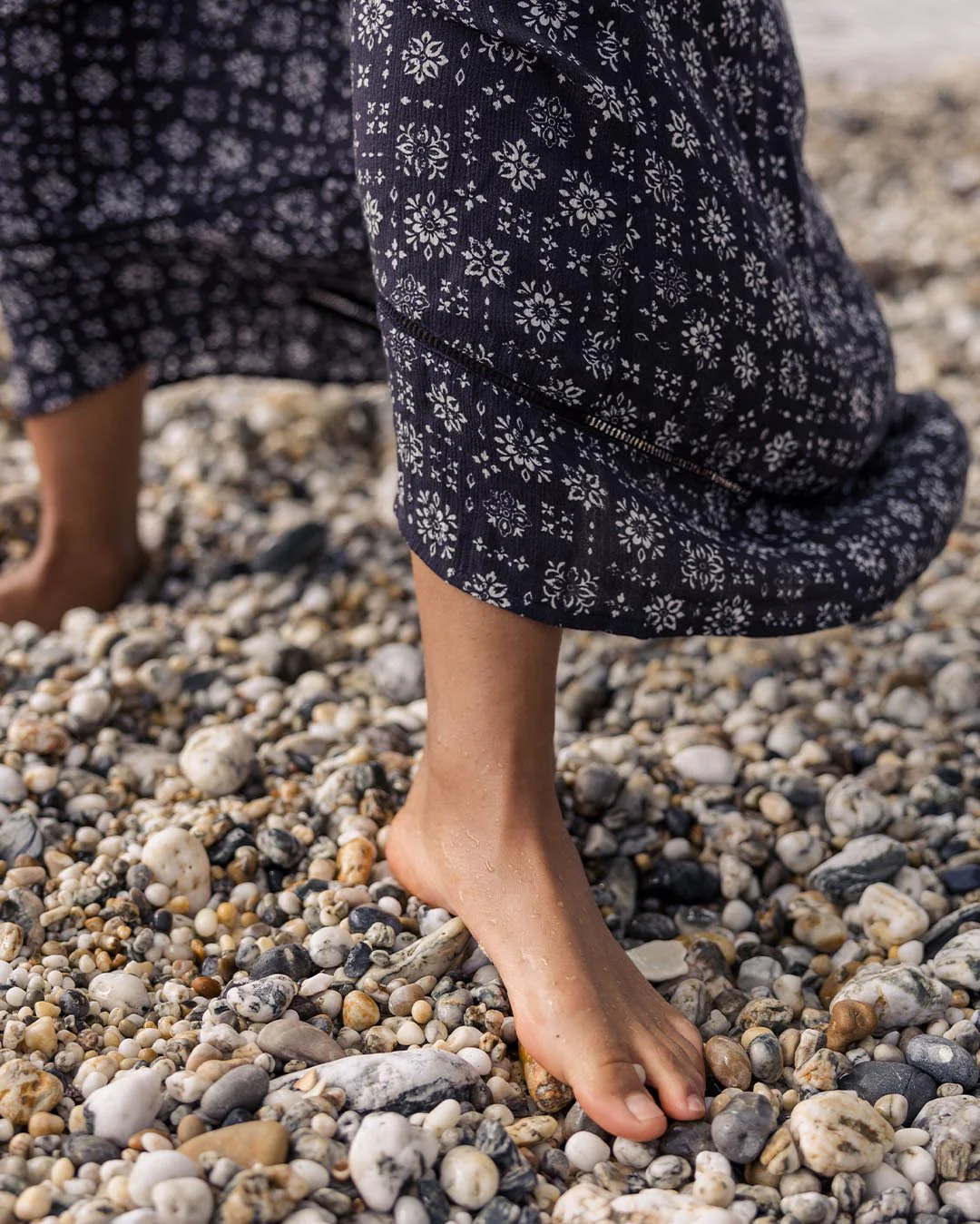 Breeze Maxi Dress - Simple Tile Faded Black - Image 5