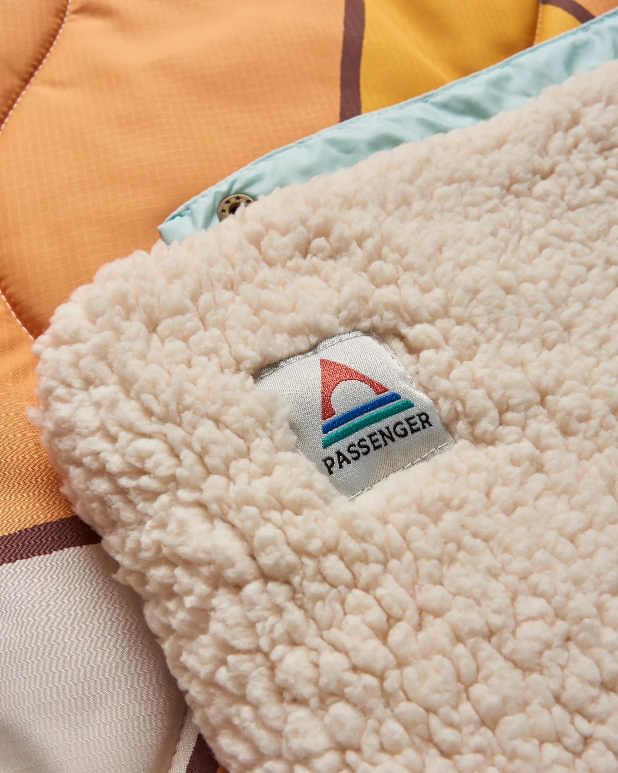 Cabin Sherpa Blanket - Seasonal Graphic/ Birch - Image 8