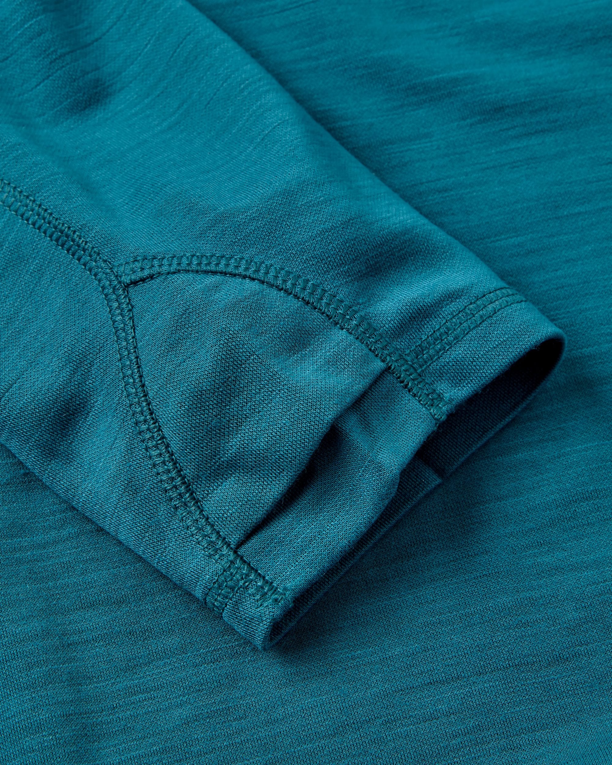 Camp Lost Lightweight Merino Blend LS T-Shirt - Mediterranean - Image 3