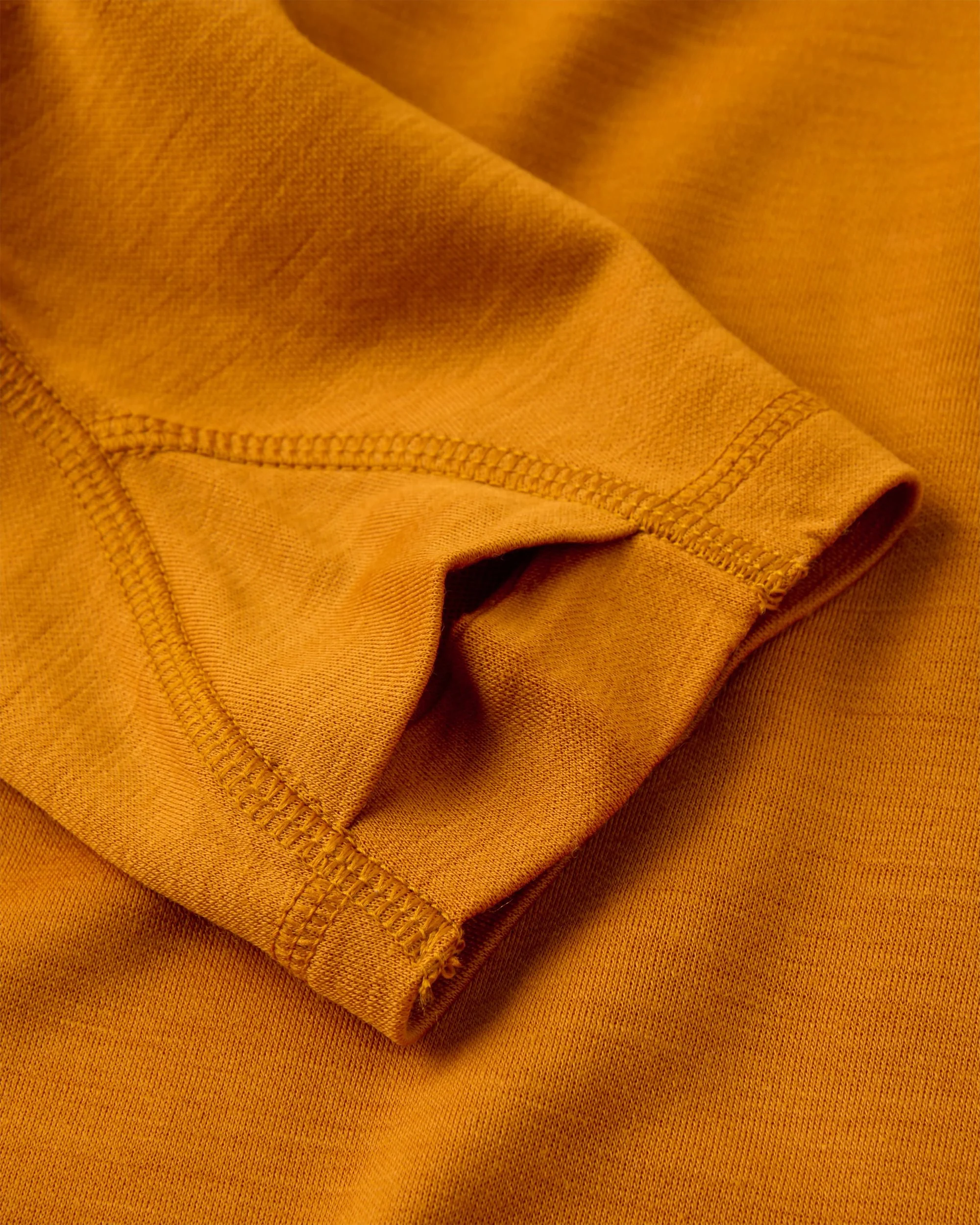 Camp Lost Lightweight Merino Blend LS T-Shirt - Retro Orange - Image 4