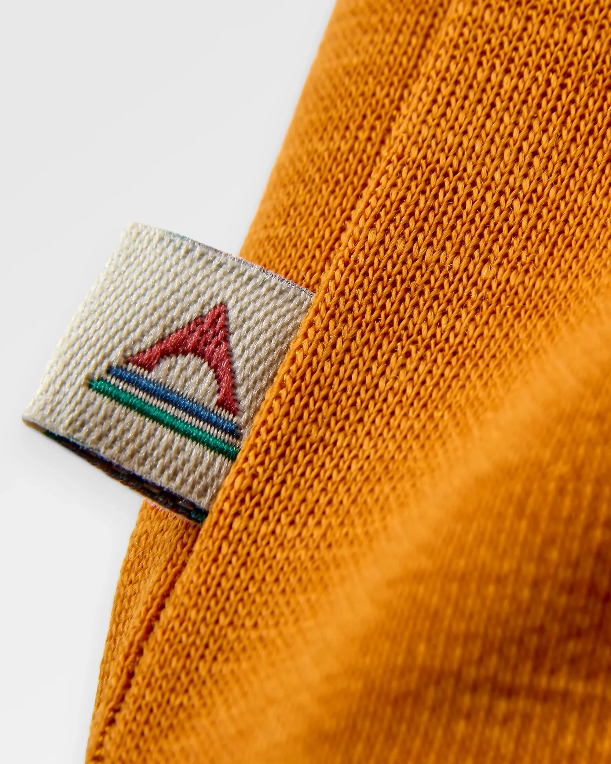 Camp Lost Lightweight Merino Blend T-Shirt - Retro Orange - Image 6