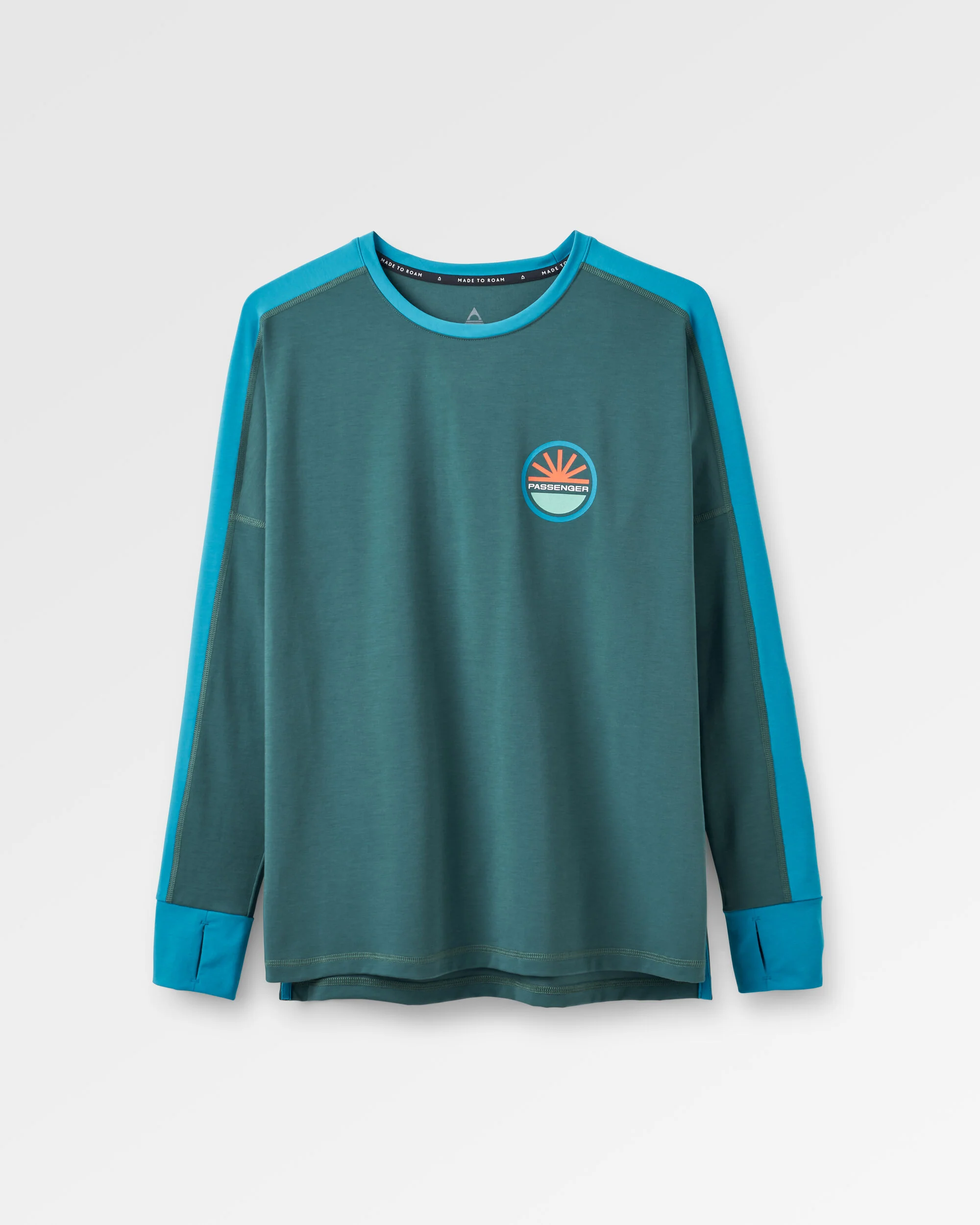 Chase The Light Drirelease® Active LS T-Shirt - Deep Ocean - Image 2