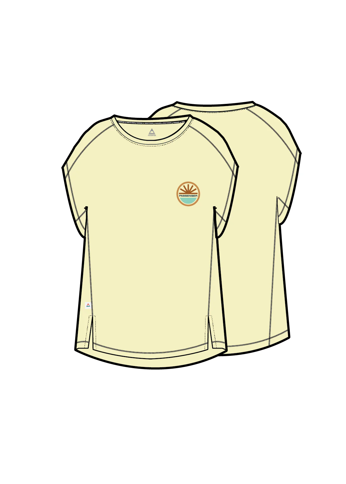 Chase The Light Drirelease® Active T-Shirt - Pale Yellow - Image 5