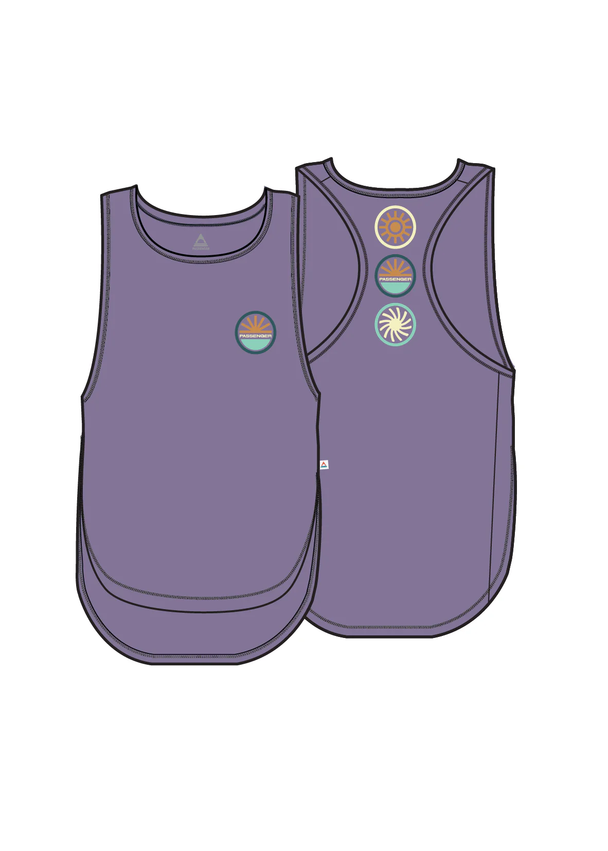 Chase The Light Drirelease® Active Vest - Purple Haze - Image 6
