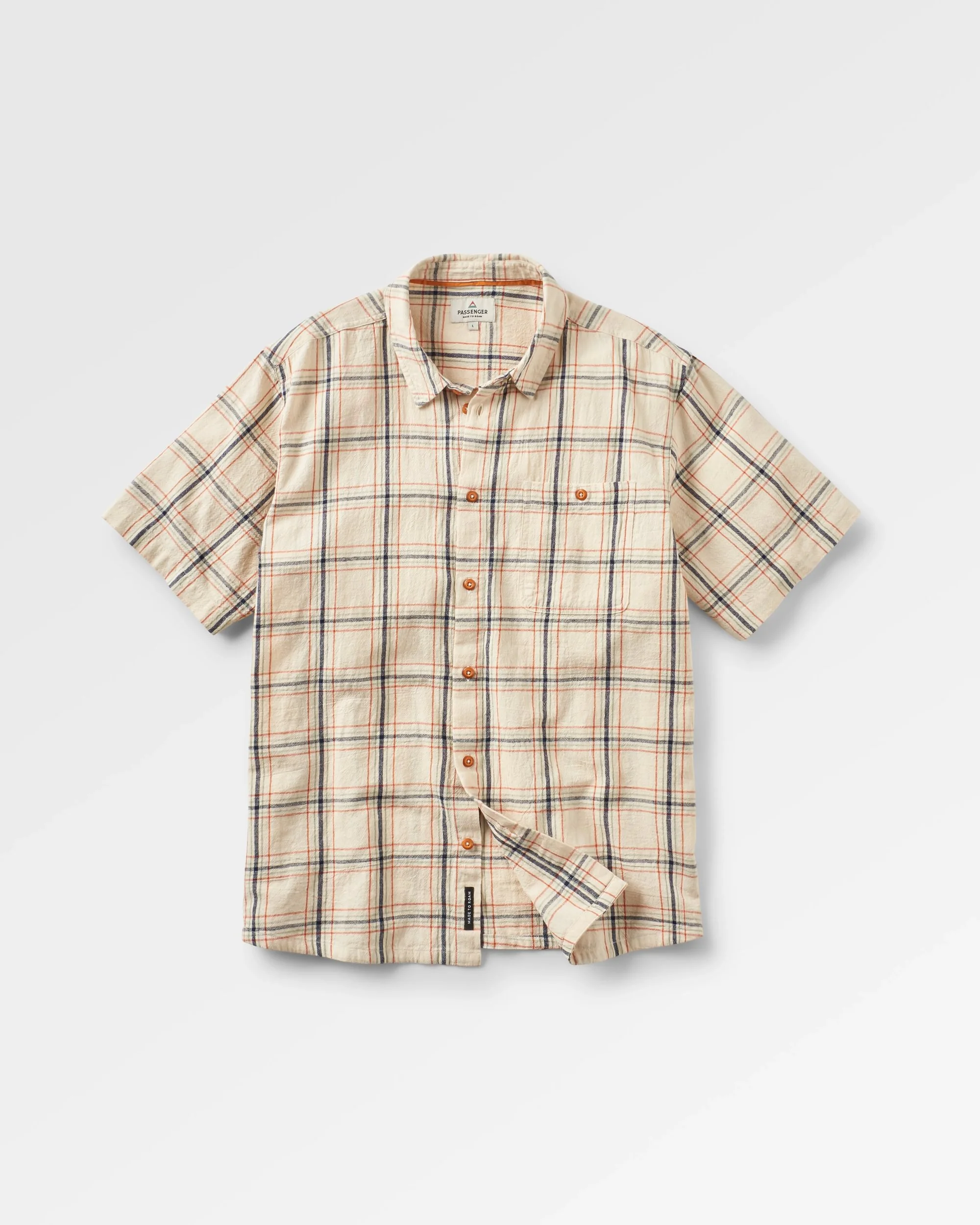Chill Organic Cotton Check Shirt - Birch - Image 2