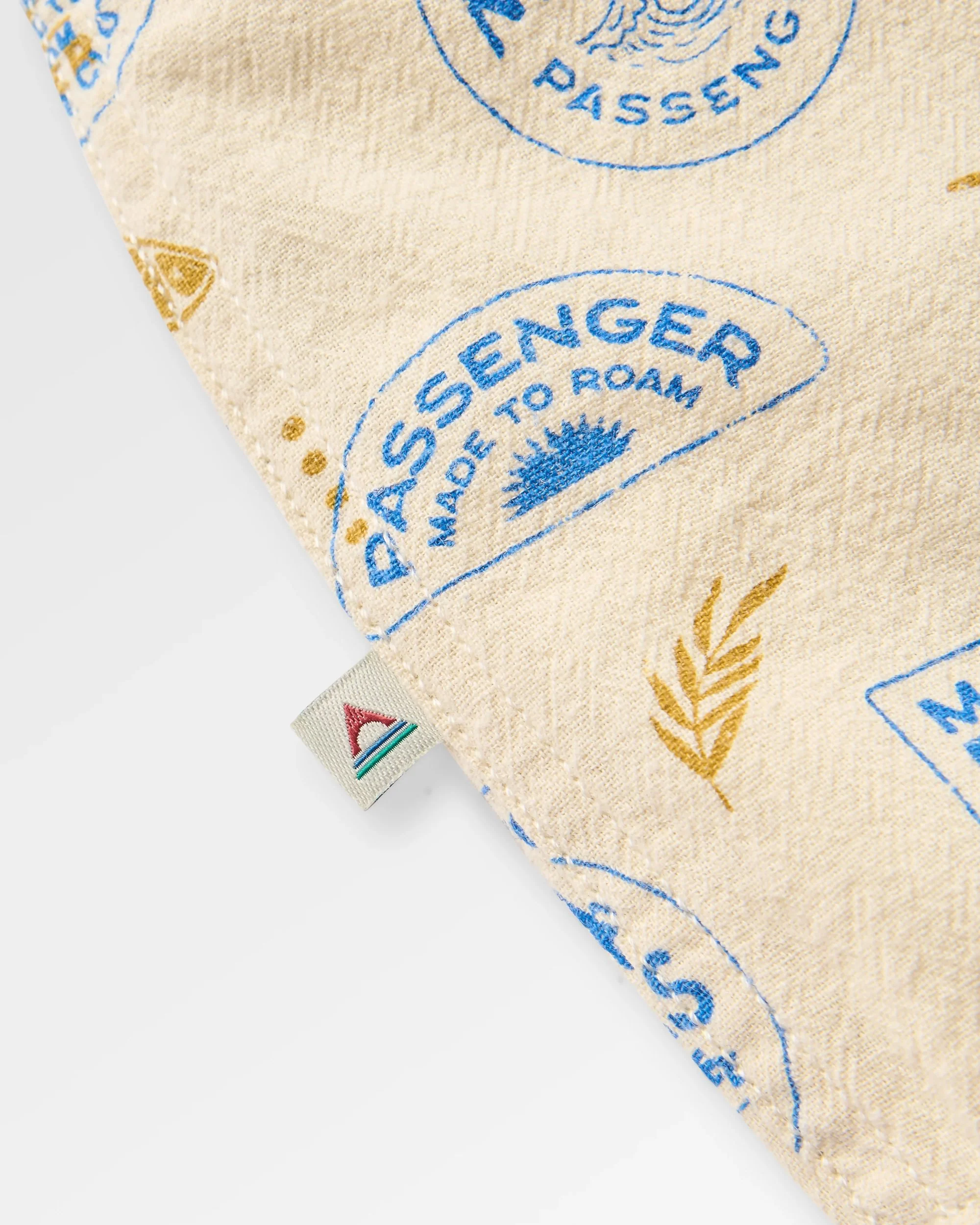 Chill Textured Short Sleeve Shirt - Badge Birch - Image 3