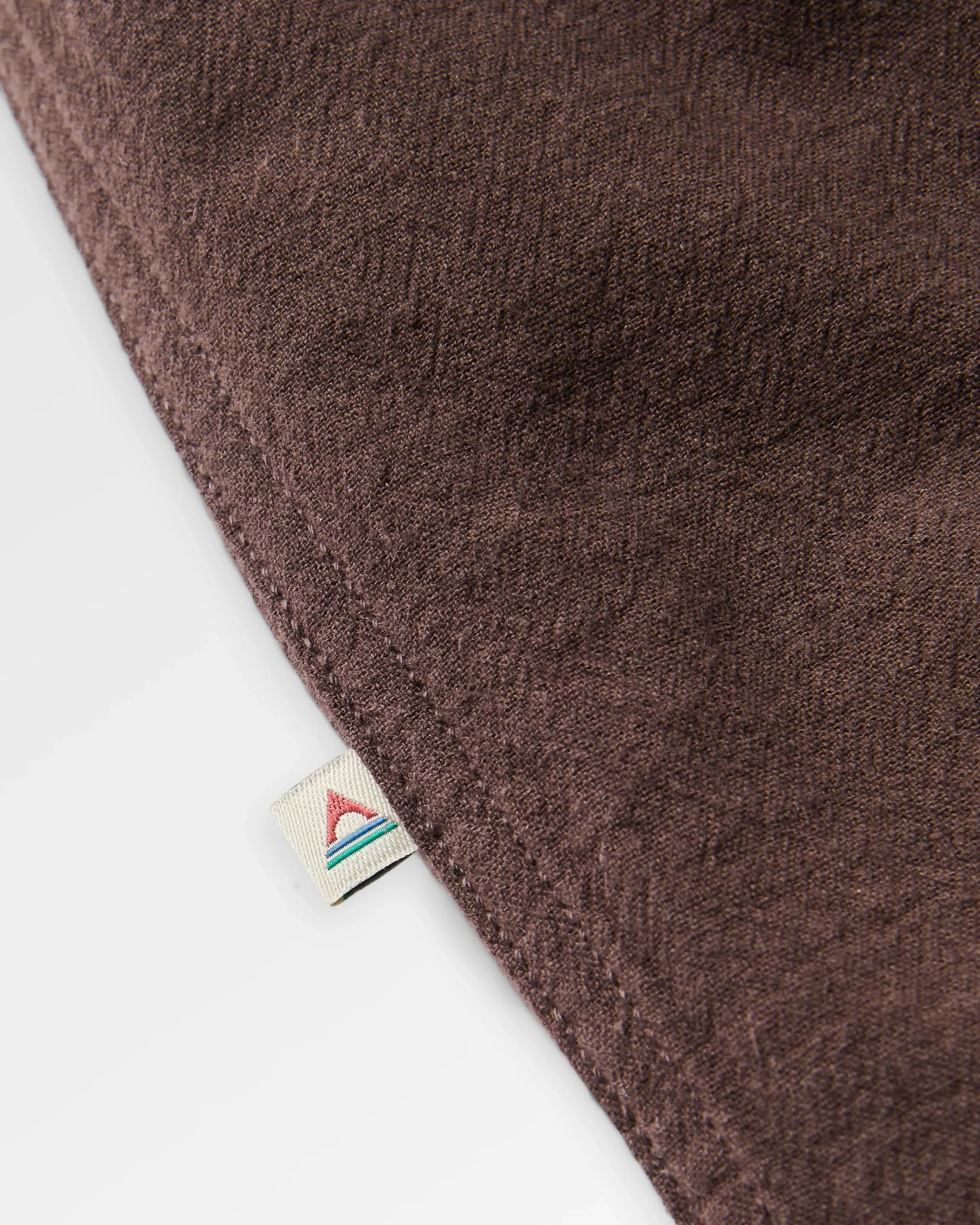 Chill Textured Short Sleeve Shirt - Espresso - Image 4