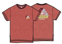 Classic Active T-Shirt - Mineral Red Marl - Image 6
