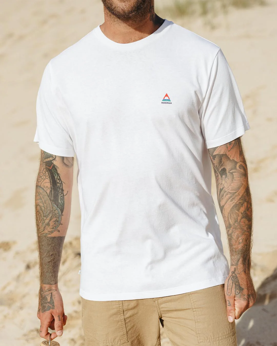 Classic Logo T-Shirt - White - Image 4