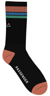 Classic Midweight Crew Socks - Black - Image 5