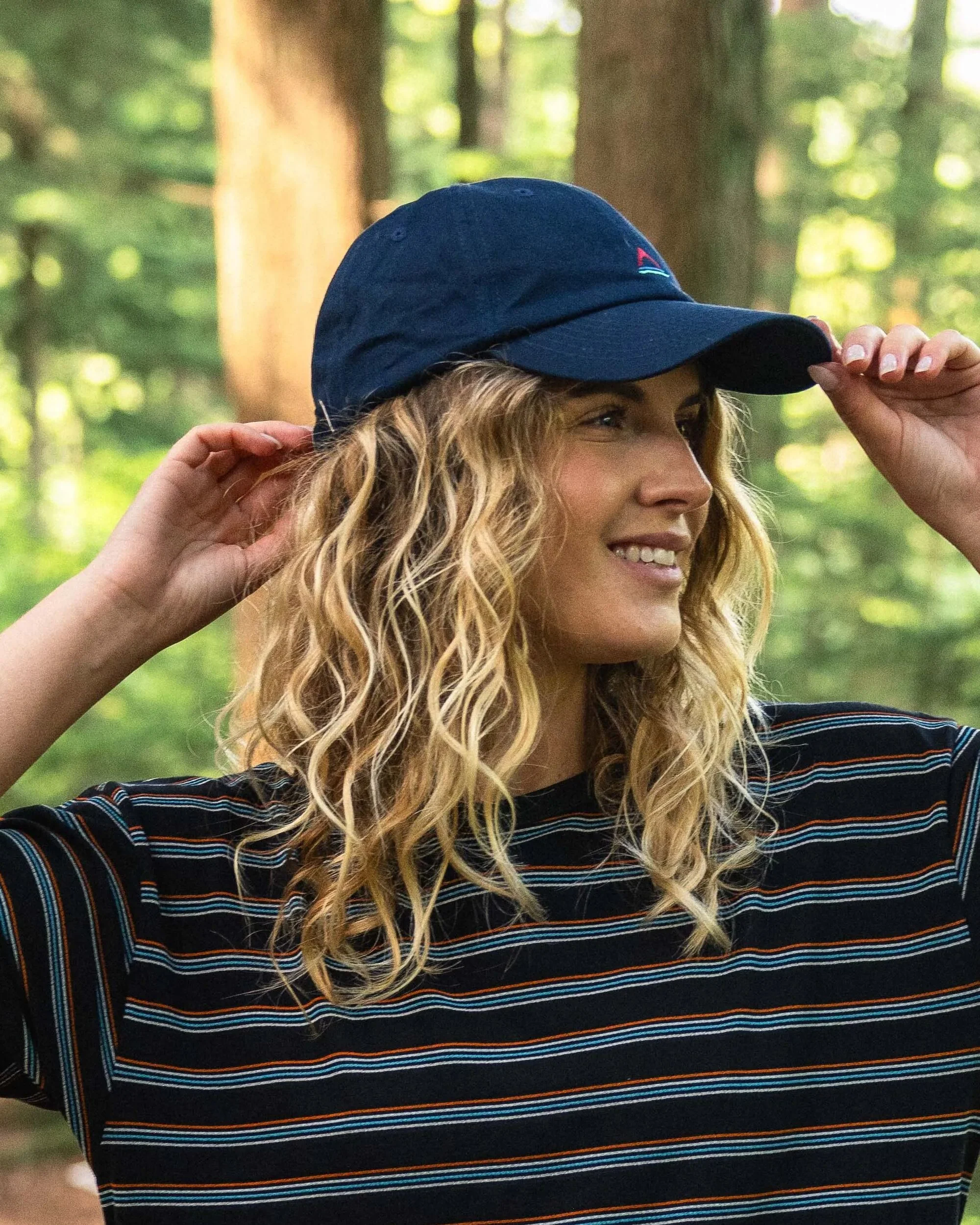 Classic 6 Panel Cap - Rich Navy - Image 2