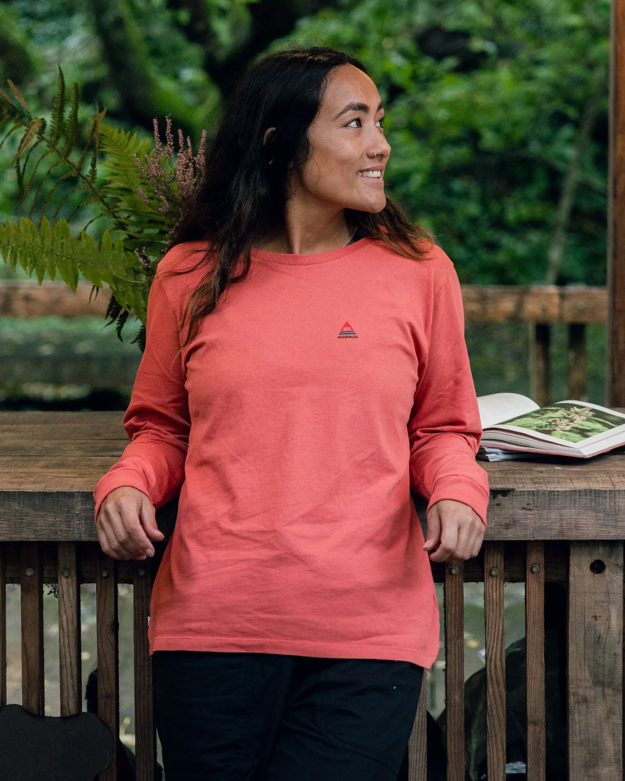 Classic LS T-Shirt - Mineral Red - Image 4