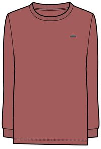 Classic LS T-Shirt - Mineral Red - Image 7
