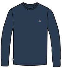 Classic Logo LS T-Shirt - Rich Navy - Image 5