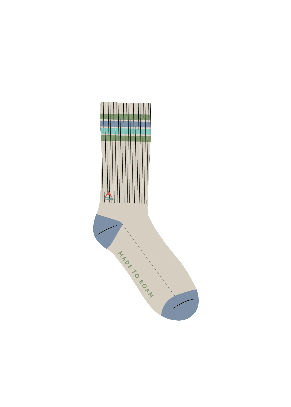 Classic Midweight Crew Socks - Birch - Image 9