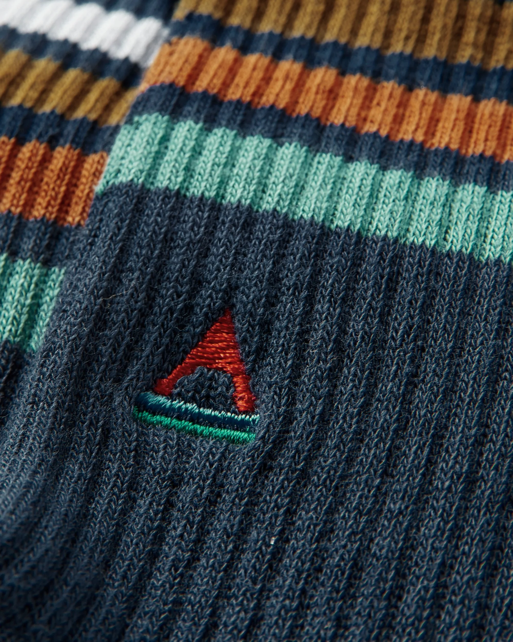 Classic Midweight Crew Socks - Rich Navy - Image 5