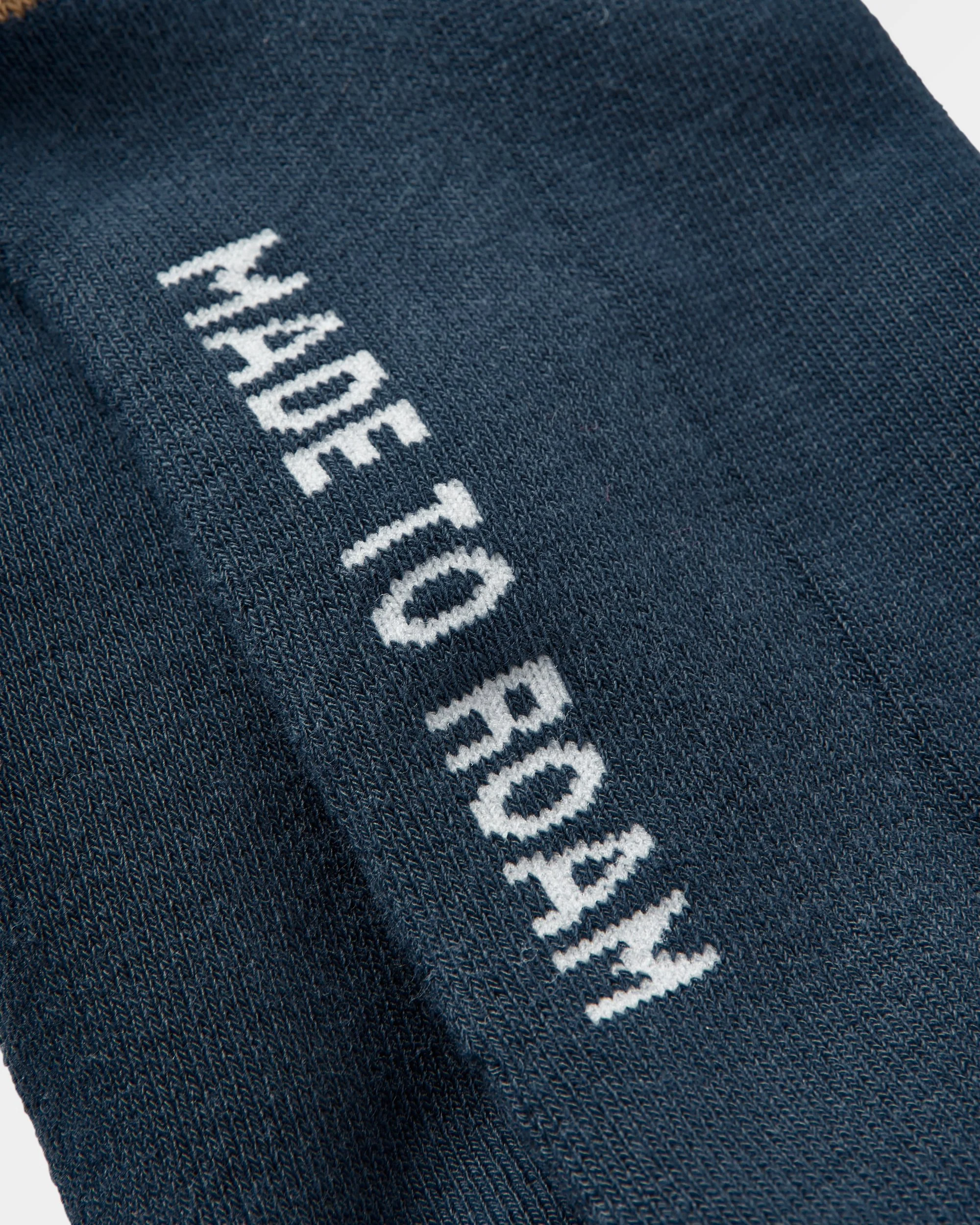 Classic Midweight Crew Socks - Rich Navy - Image 6
