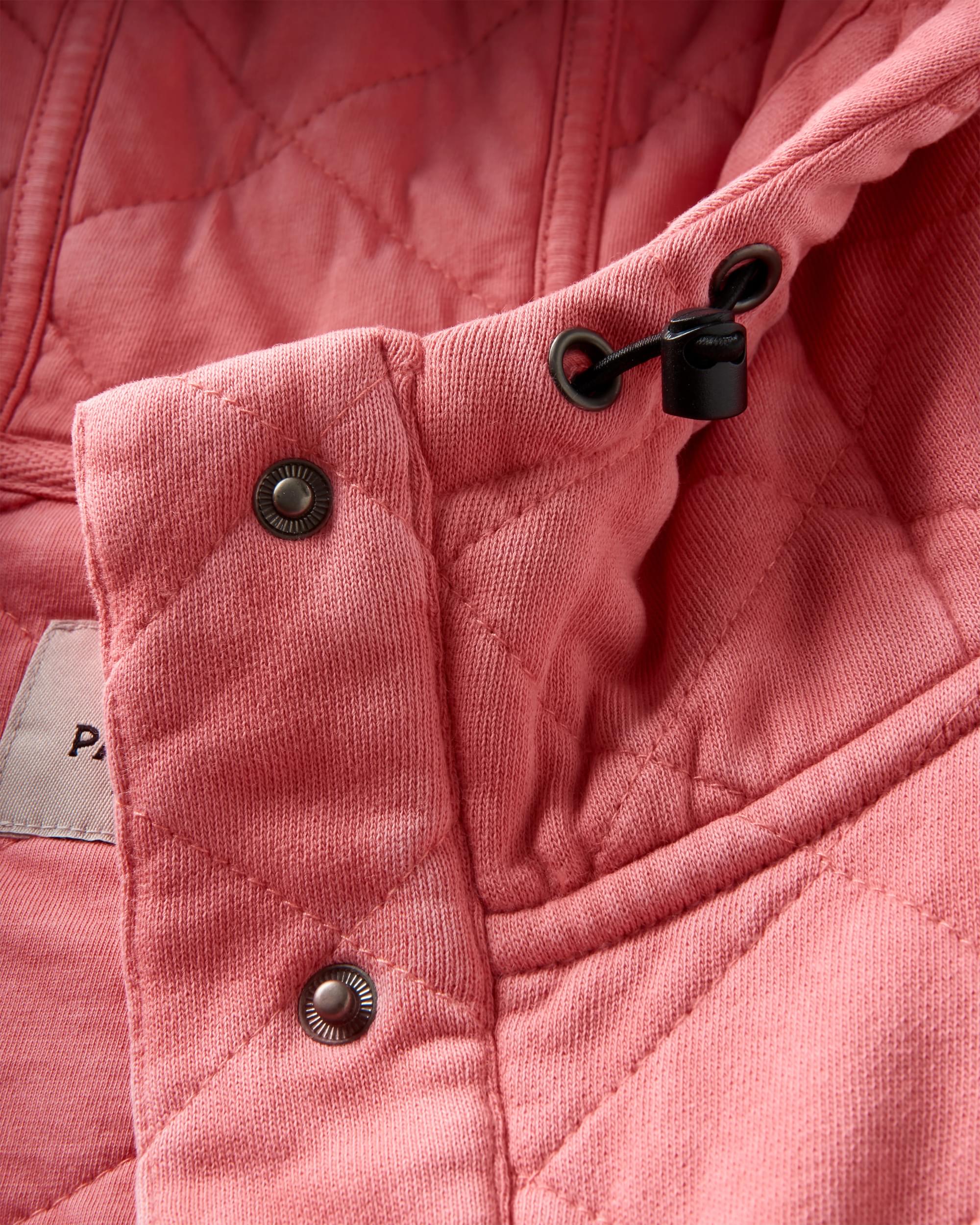 Clementine Quilted Vest - Shell Pink - Image 8