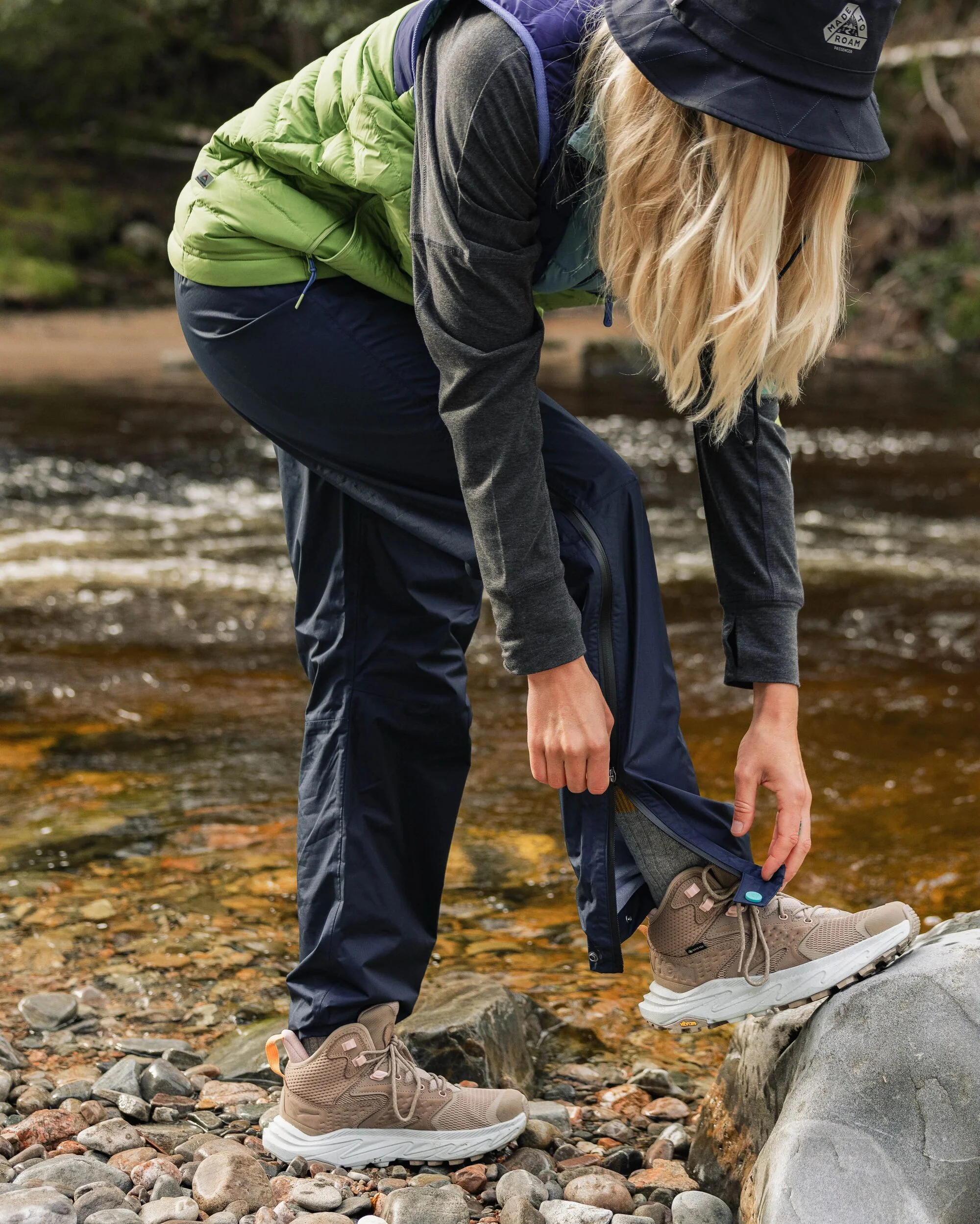 Cloudburst Waterproof Trouser - Deep Navy - Image 3