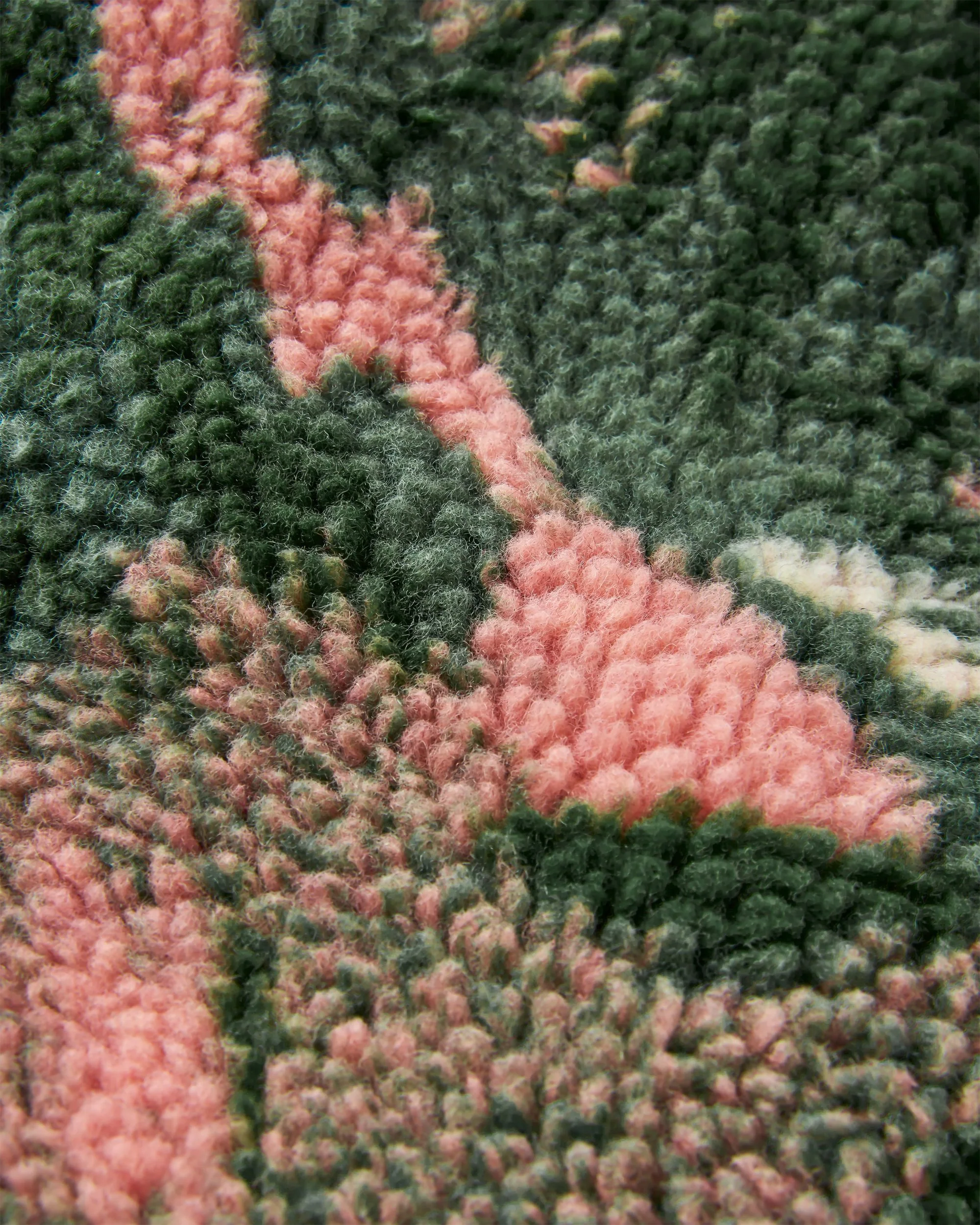 Clover Sherpa Fleece - Abstract Mountain Fir Tree - Image 9