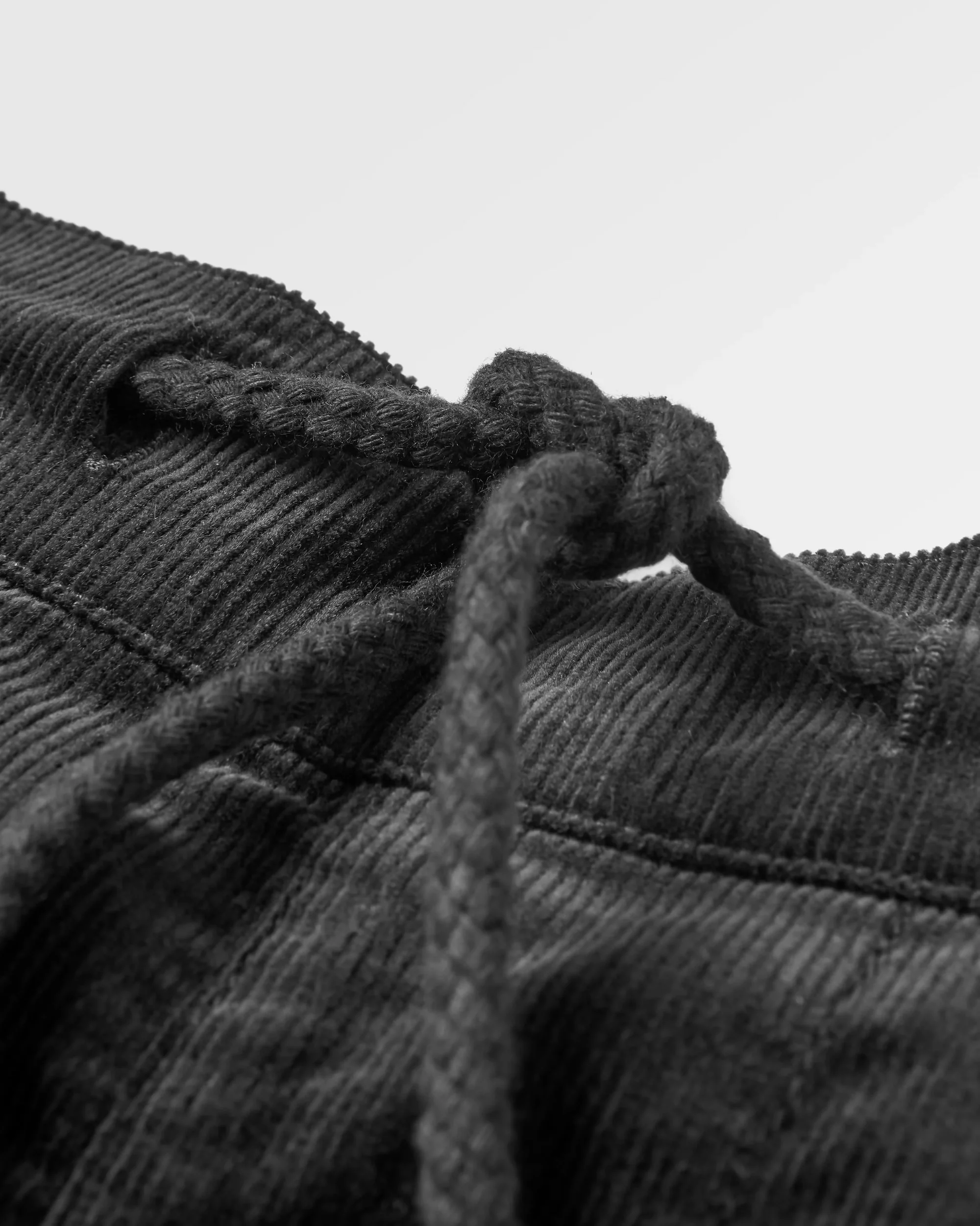 Compass Corduroy Trouser - Black - Image 8