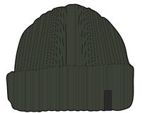 Compass Acrylic Beanie - Fir Tree - Image 6