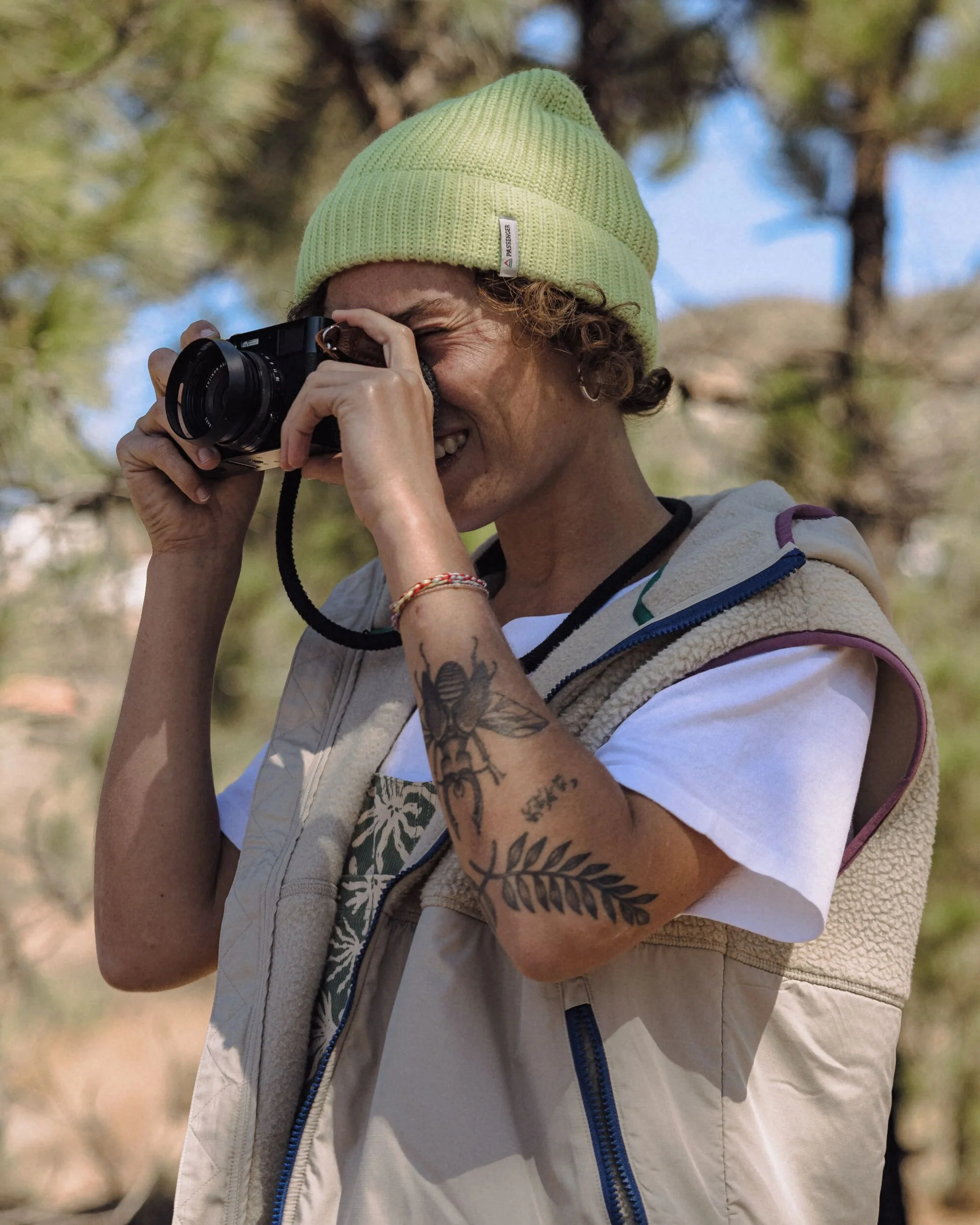 Compass Beanie - Lime Juice - Image 5
